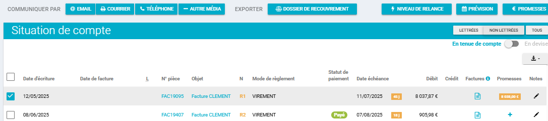 CNX image dossier recouvrement
